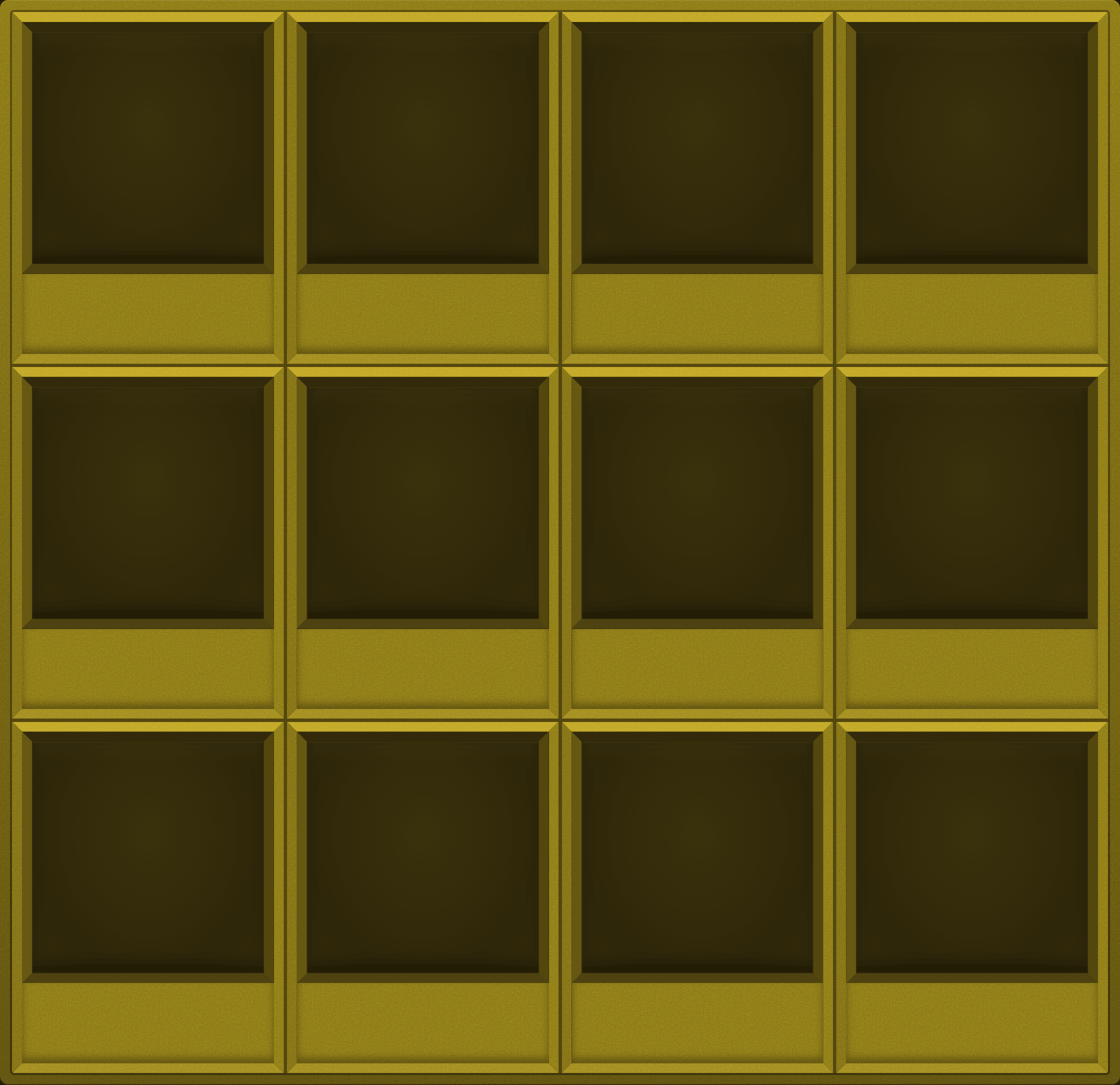 Yellow Display Case (3x4)